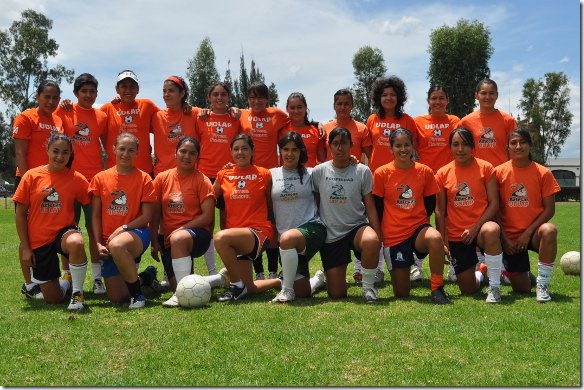 Aztecas UDLAP Soccer femenil 2012