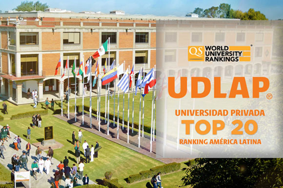 UDLAP, universidad privada top 20 Ranking América Latina