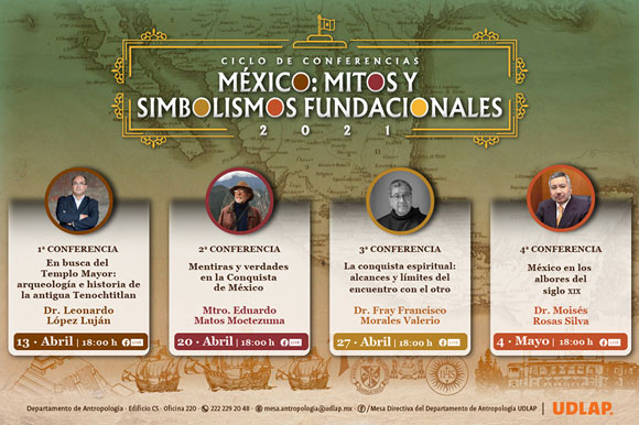 UDLAP inició su ciclo de charlas México: mitos y simbolismos fundacionales con el destacado arqueólogo Leonardo López Luján