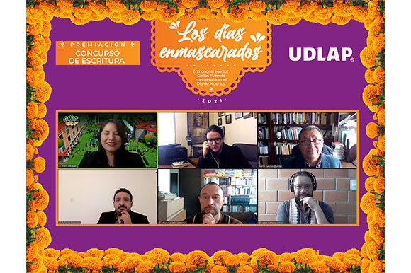La UDLAP realiza concurso de escritura “Los días enmascarados”, en honor al  escritor Carlos Fuentes - Blog de la UDLAP
