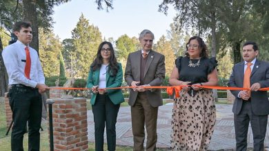 Exposicion permanente Anfiteatro en el campus de la UDLAP.