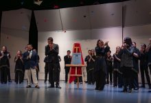 Coro de Cámara UDLAP durante su concierto de 25 aniversario en Cholula.