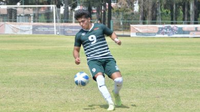 Partido de soccer de Aztecas UDLAP en el Templo del Dolor