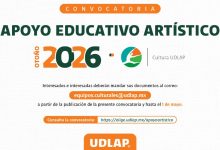 Estudiantes artistas de la UDLAP durante presentación cultural universitaria.