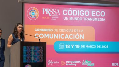 Estudiantes en el congreso CÓDIGO ECO de comunicación en la UDLAP.