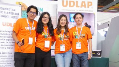 Estudiantes y docentes de la UDLAP presentan proyectos de robótica, aplicaciones móviles e ingeniería avanzada durante el Pabellón Tecnológico de la Feria de Puebla 2026.