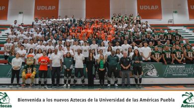 Nuevos integrantes de los Aztecas UDLAP para la temporada deportiva 2026-2027