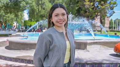 Ana Victoria Corona Rugerio, estudiante de Danza UDLAP y creadora de la videodanza Somos Espejos.