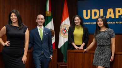 Estudiantes de Derecho de la UDLAP que representan a México en las Jornadas ASADIP de Derecho Internacional Privado.