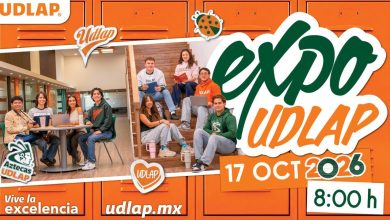 Estudiantes de preparatoria durante Expo UDLAP en el campus de la Universidad de las Américas Puebla.
